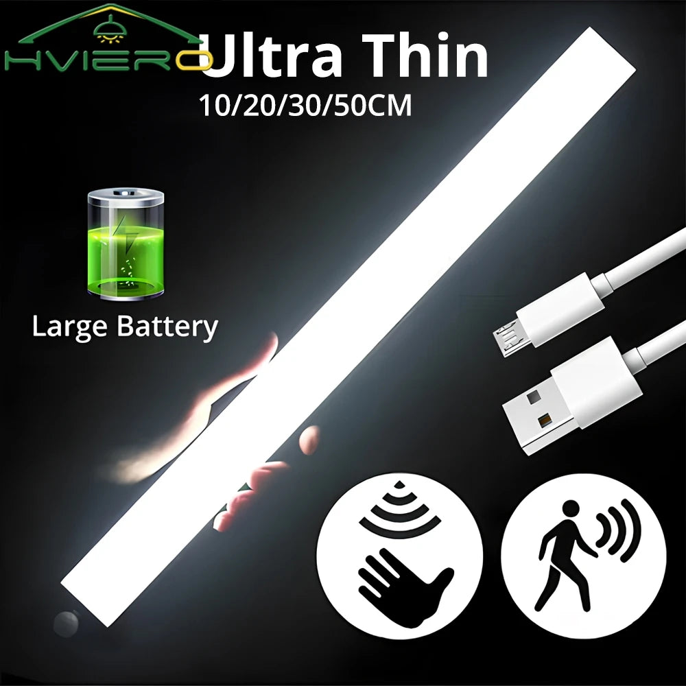Luz LED Inteligente con Sensor de Movimiento – Recargable USB y Magnética