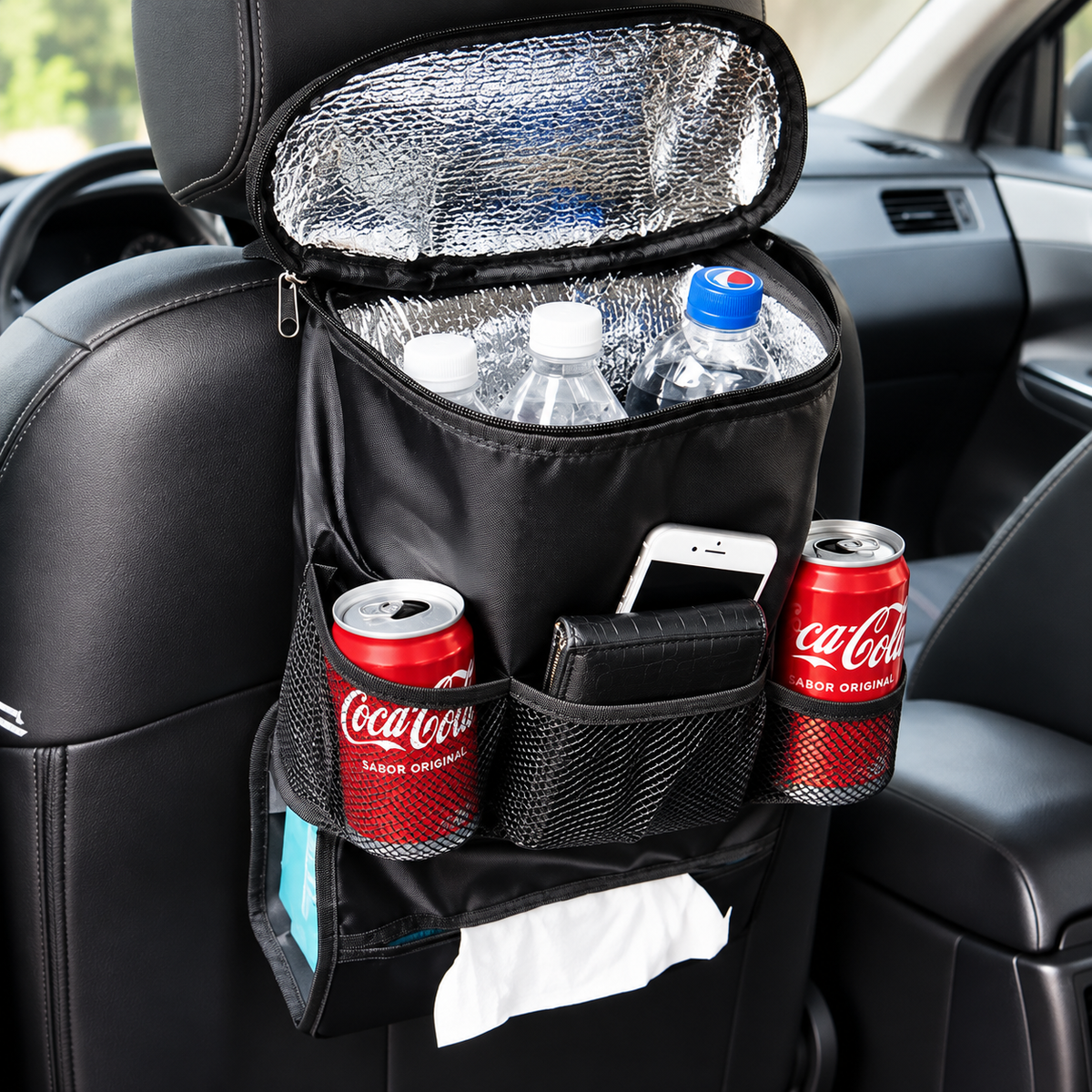 Organizador Térmico 2 en 1 para Auto con Aislación